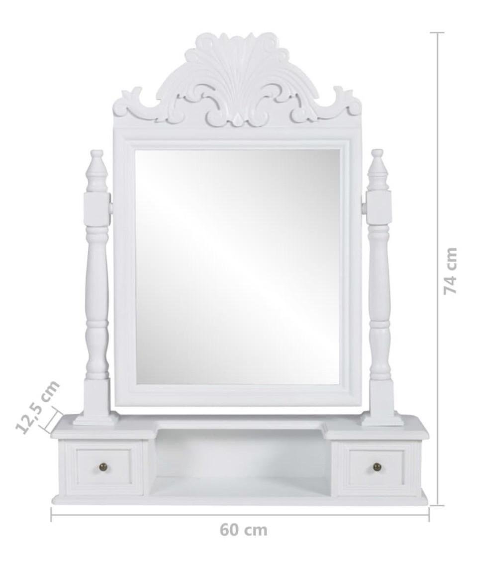 Nieuwe kaptafel / Hoogte 76 cm