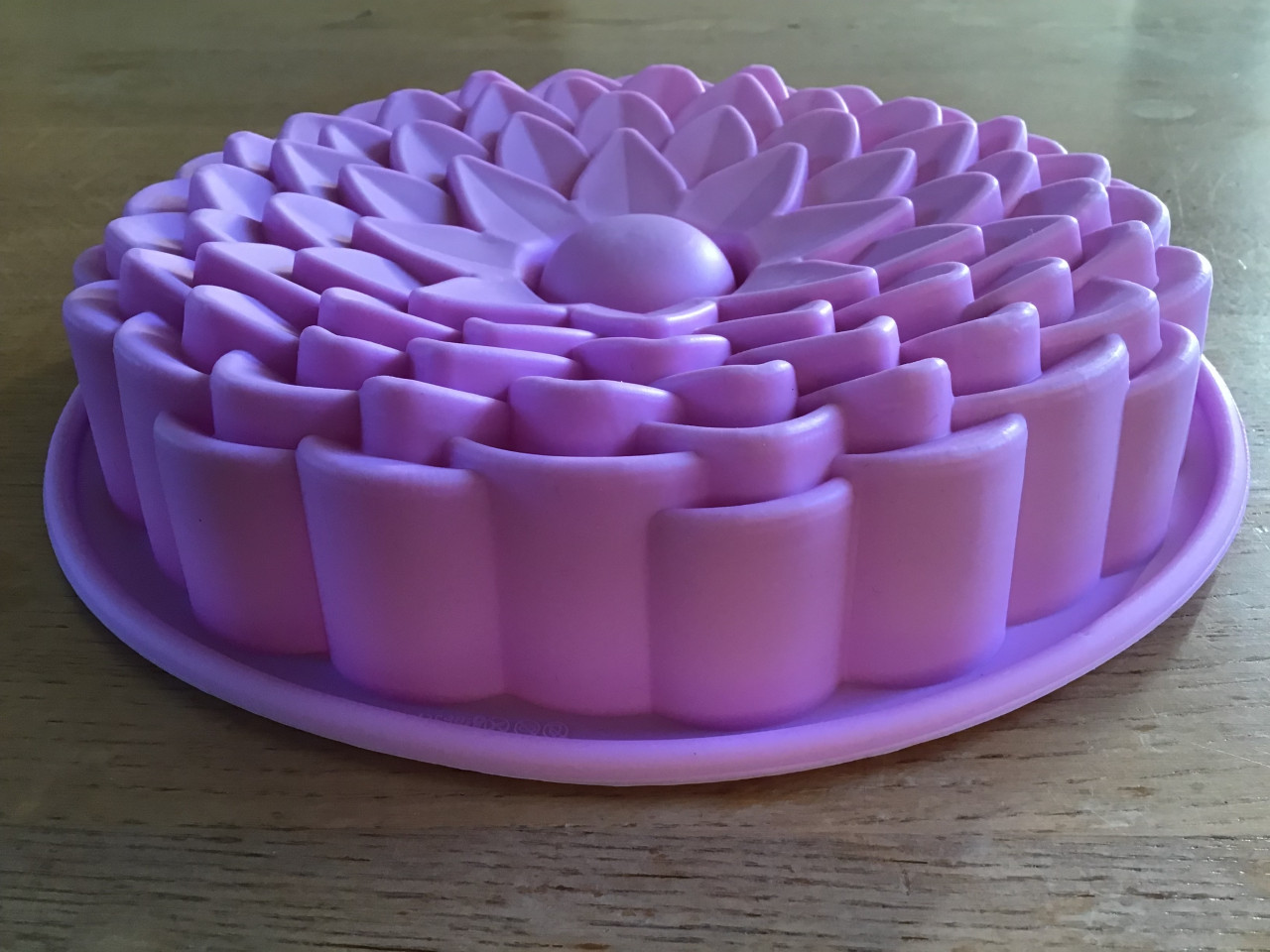 3D siliconen mal cakevorm taartvorm bakvorm bloem - 22 cm - 1 liter - NIEUW