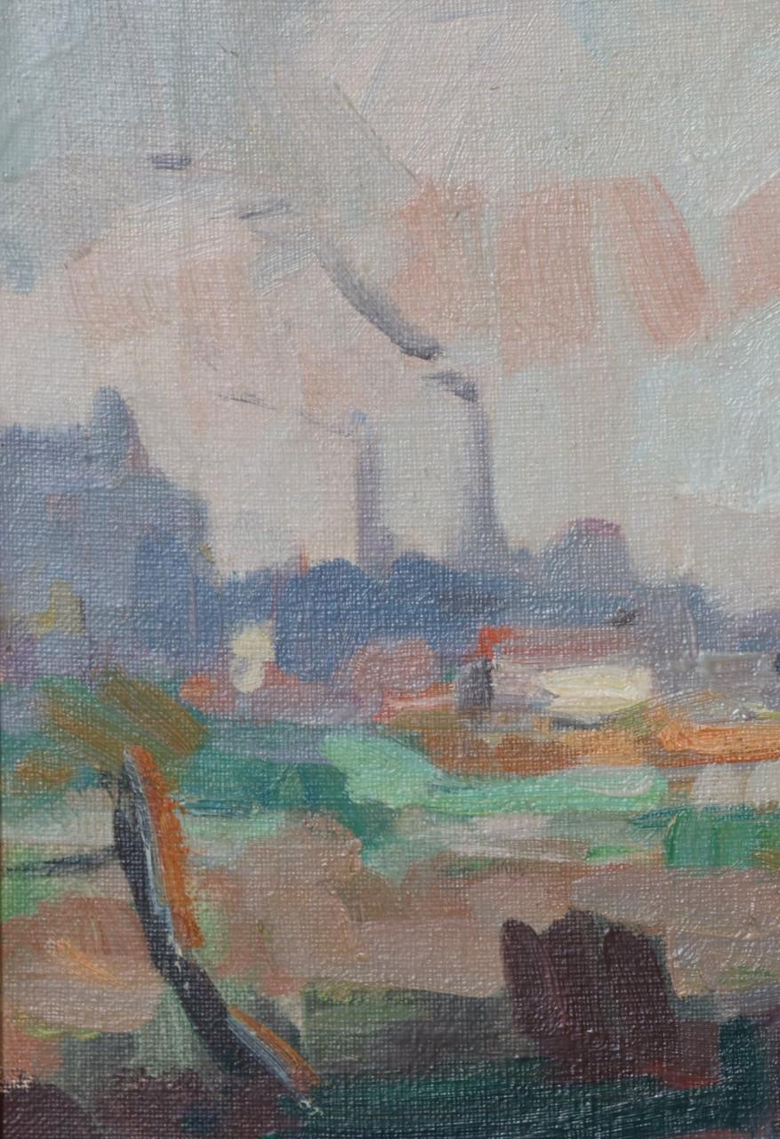 OLIEVERF OP DOEK CORNELIS DE KORT ,1910-1996