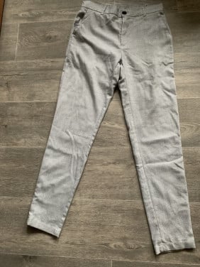 Daily aesthetikz pantalon heren/jongens S grijs/beige