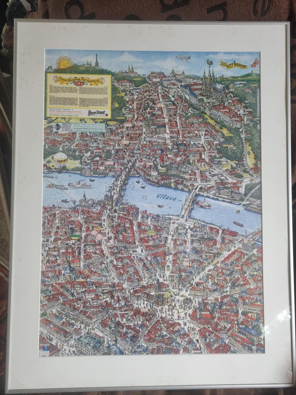 LANDKAART PRAAG & KENT & ZEELAND & Pijproker & Spijkerbrug & Div.