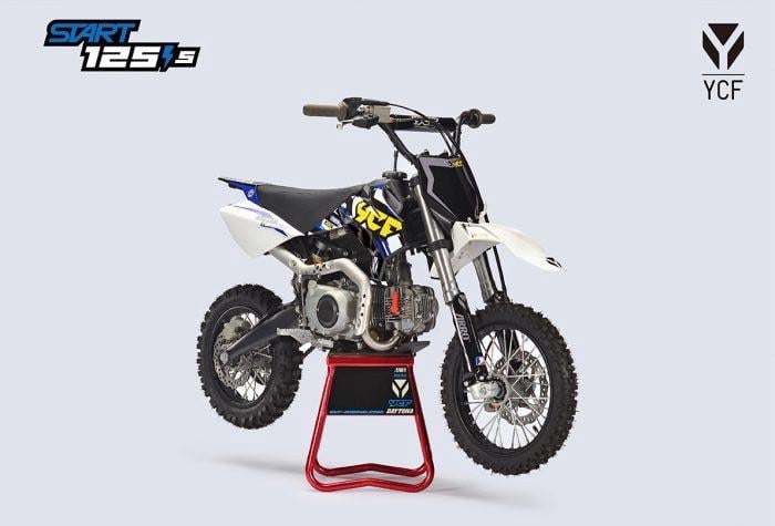 Nieuwe YCF 125 dirtbike