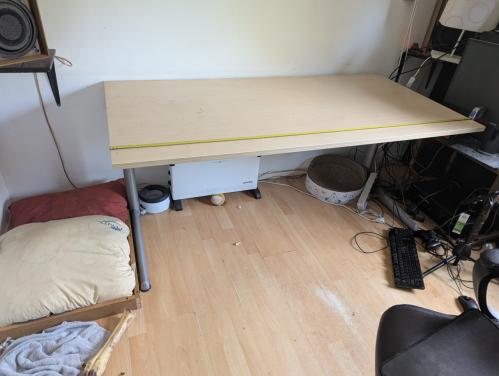 Bureau hoogte verstelbaar