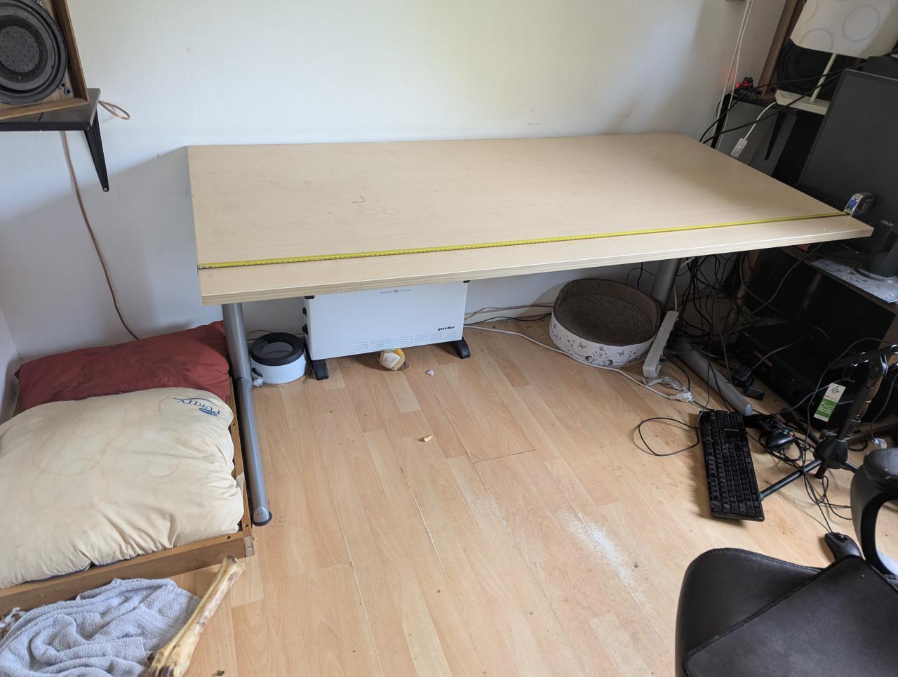 Bureau hoogte verstelbaar