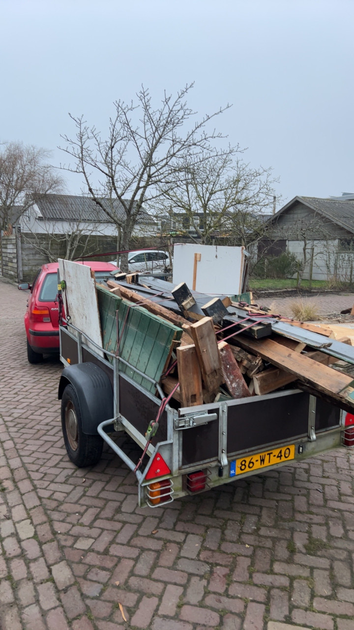 Grof vuil wegbrengen / spullen verhuizen / spullen ophalen