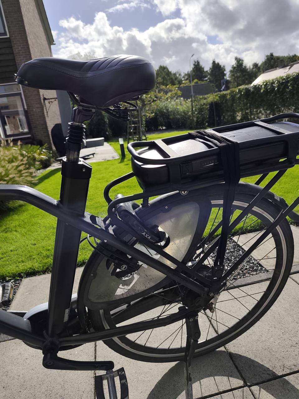 Button electrische heren fiets