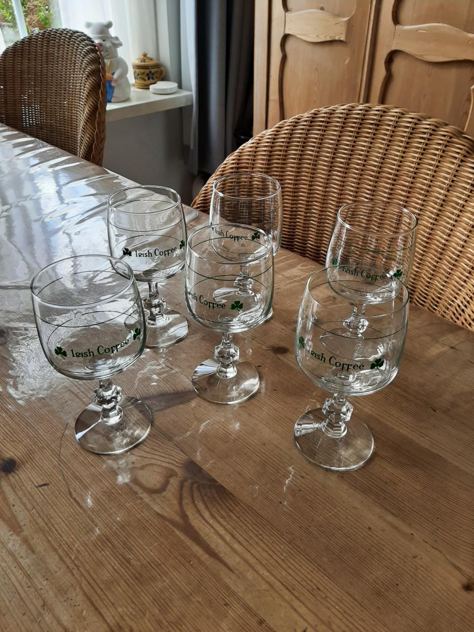 6 IRICH COFFEE - KRISTALLEN GLAZEN
