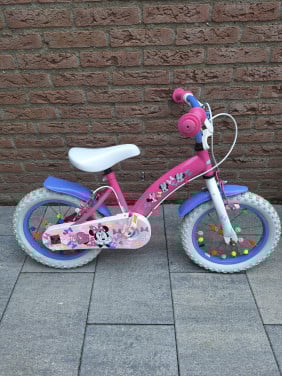 Minnie mouse meisjesfiets 14 inch
