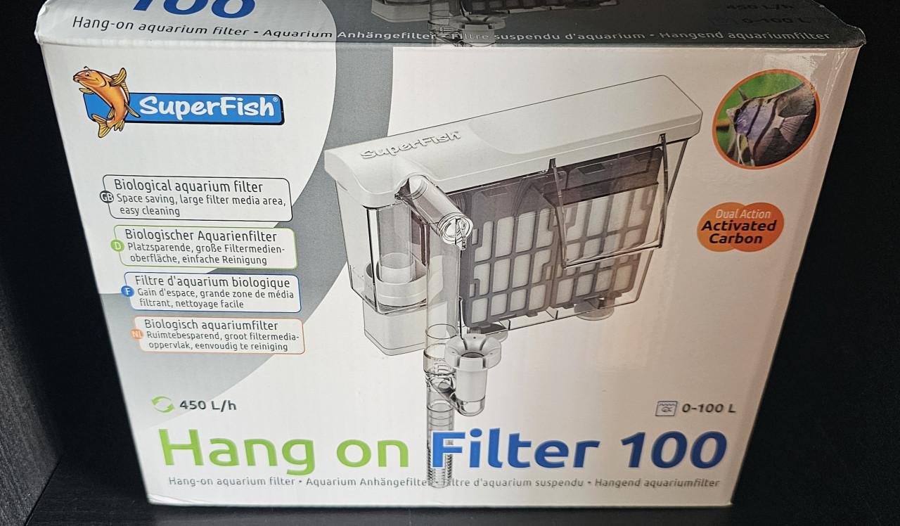 Superfish hang on filter 100