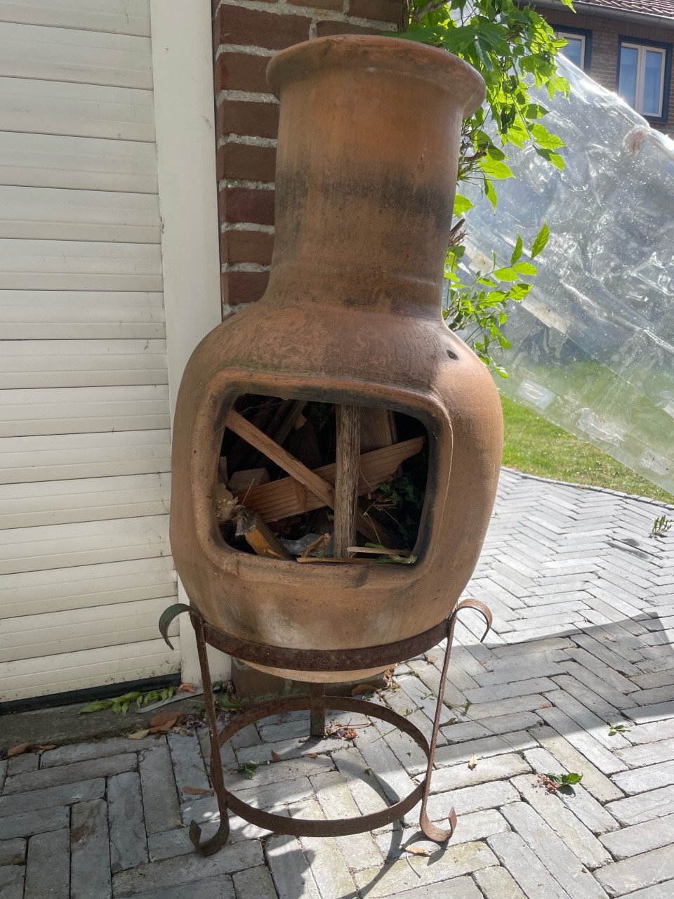 Terrashaard mexicaanse stookpot