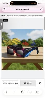 Eclips zonnebril 2 stuks