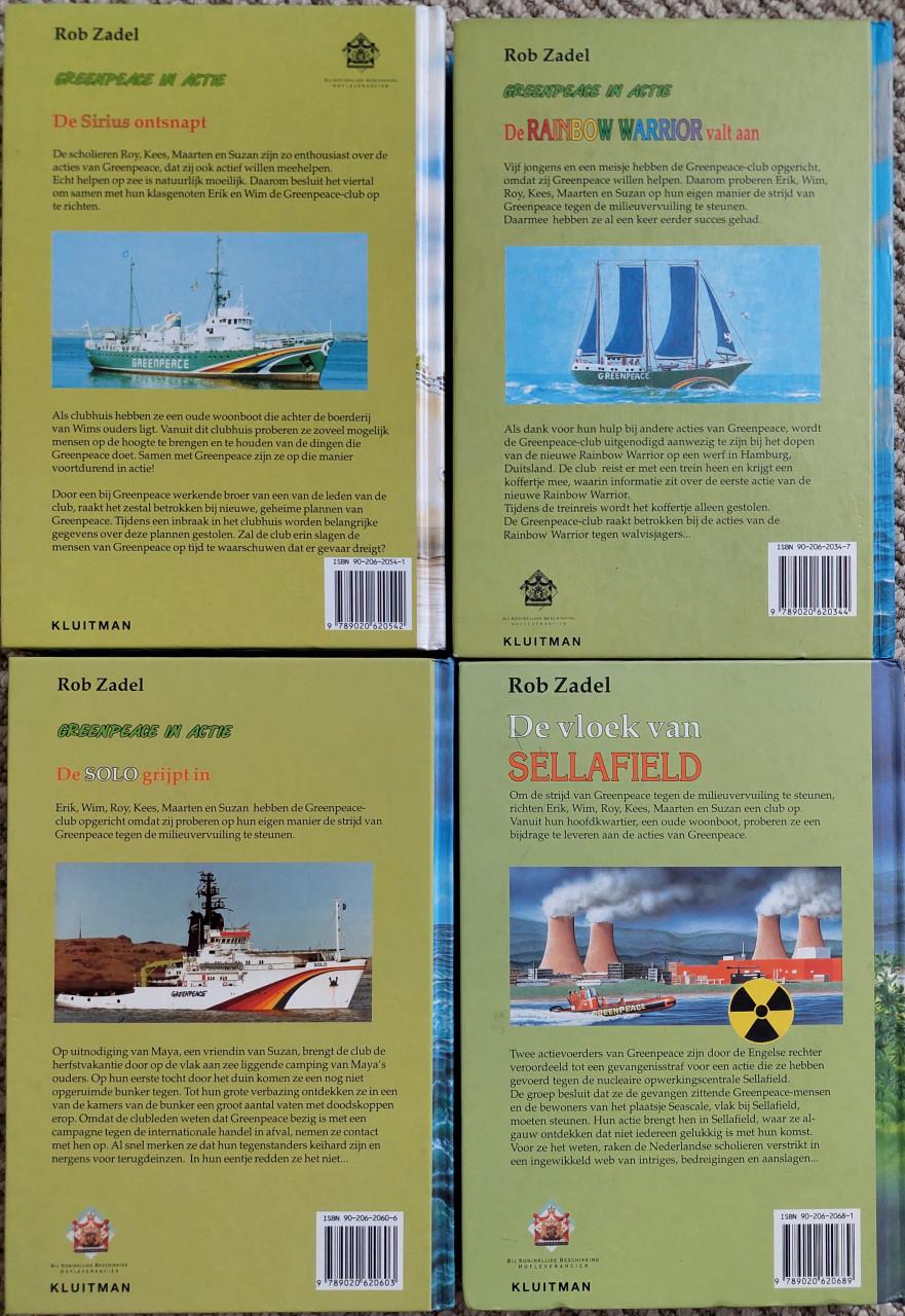 Greenpeace in Actie - Rob Zadel (4 boeken)