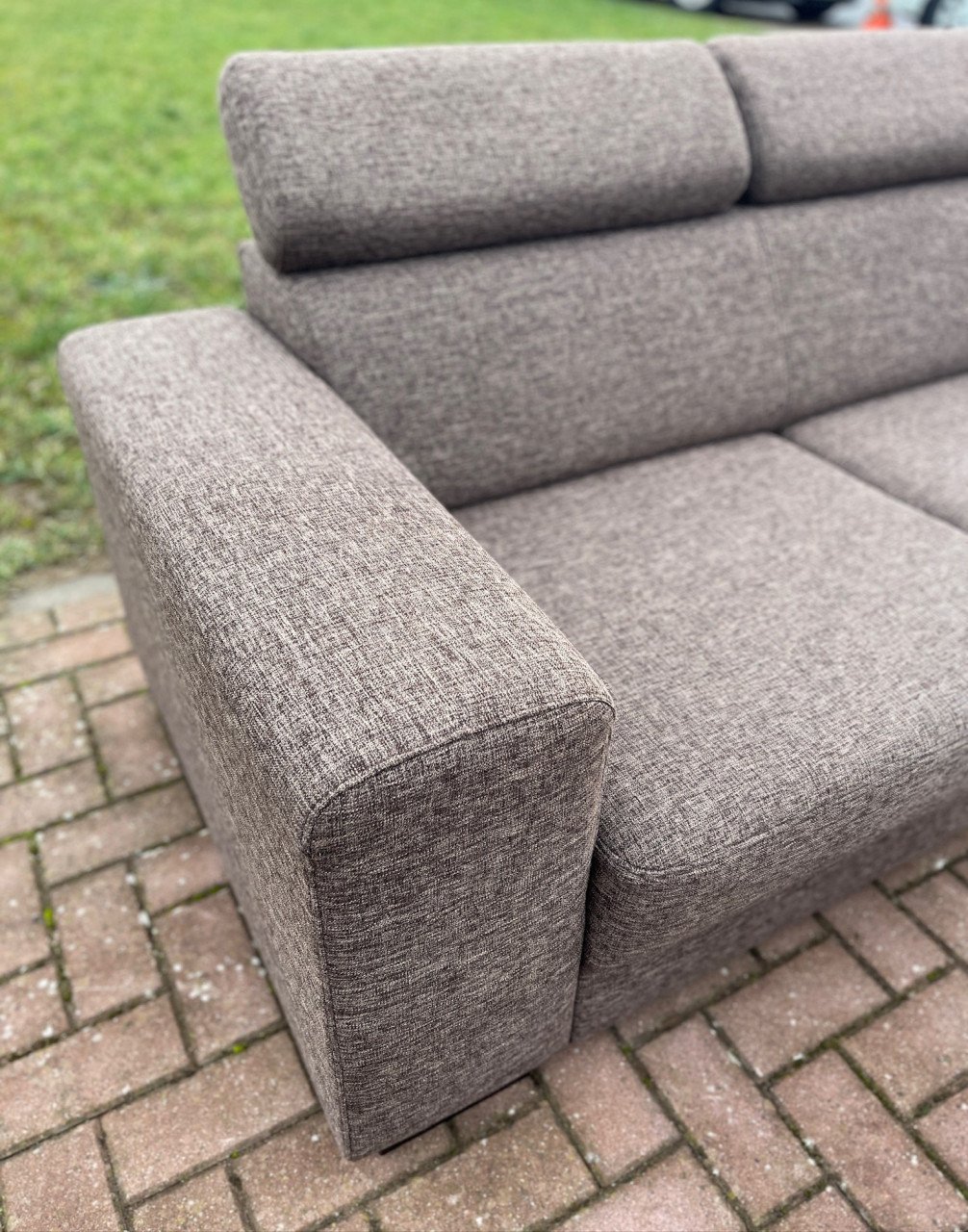 GRATIS LEVERING HEEL NL Grote Stoffen 4 zit Bankstel + Hocker