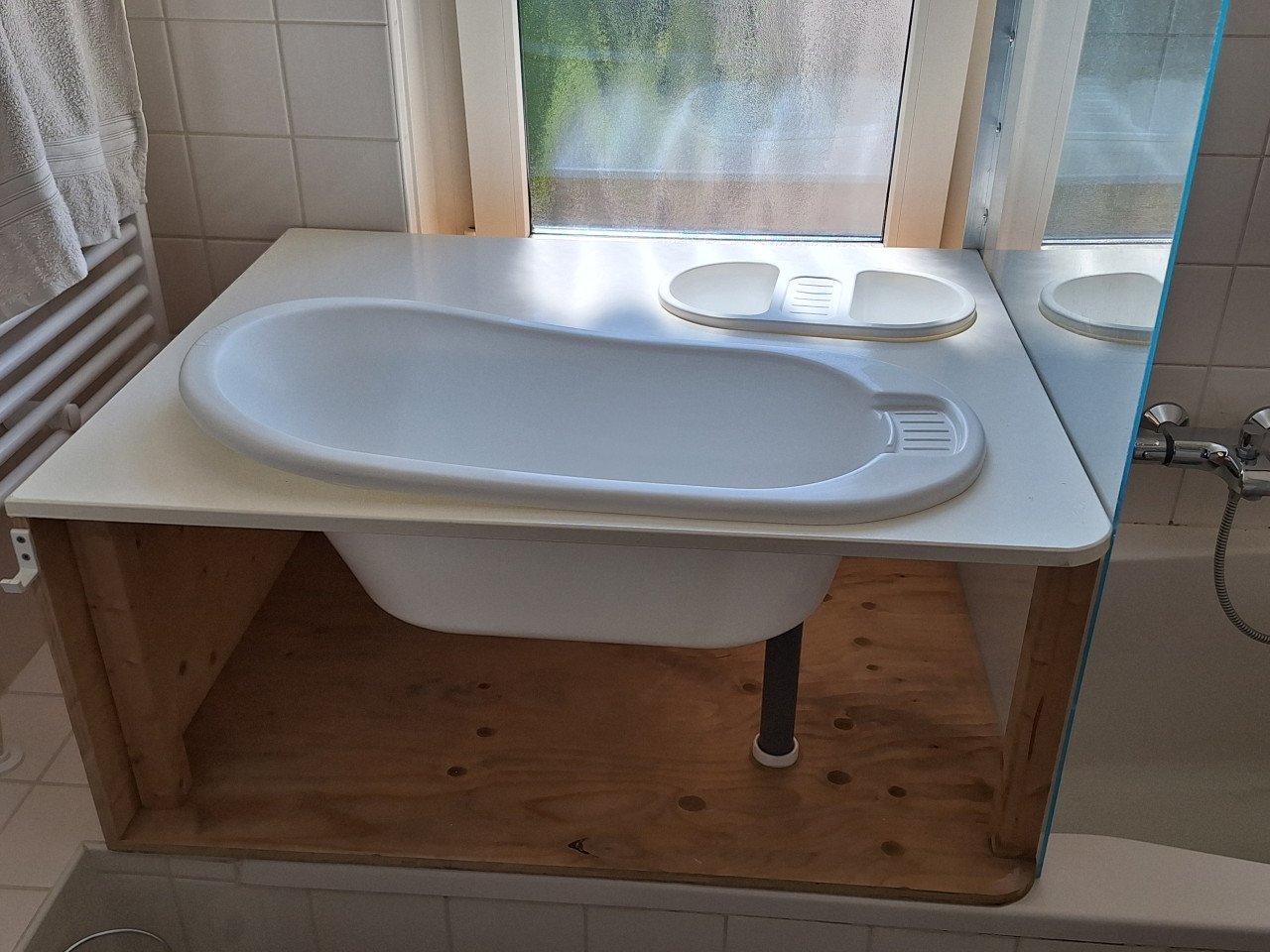Babybad incl standaard