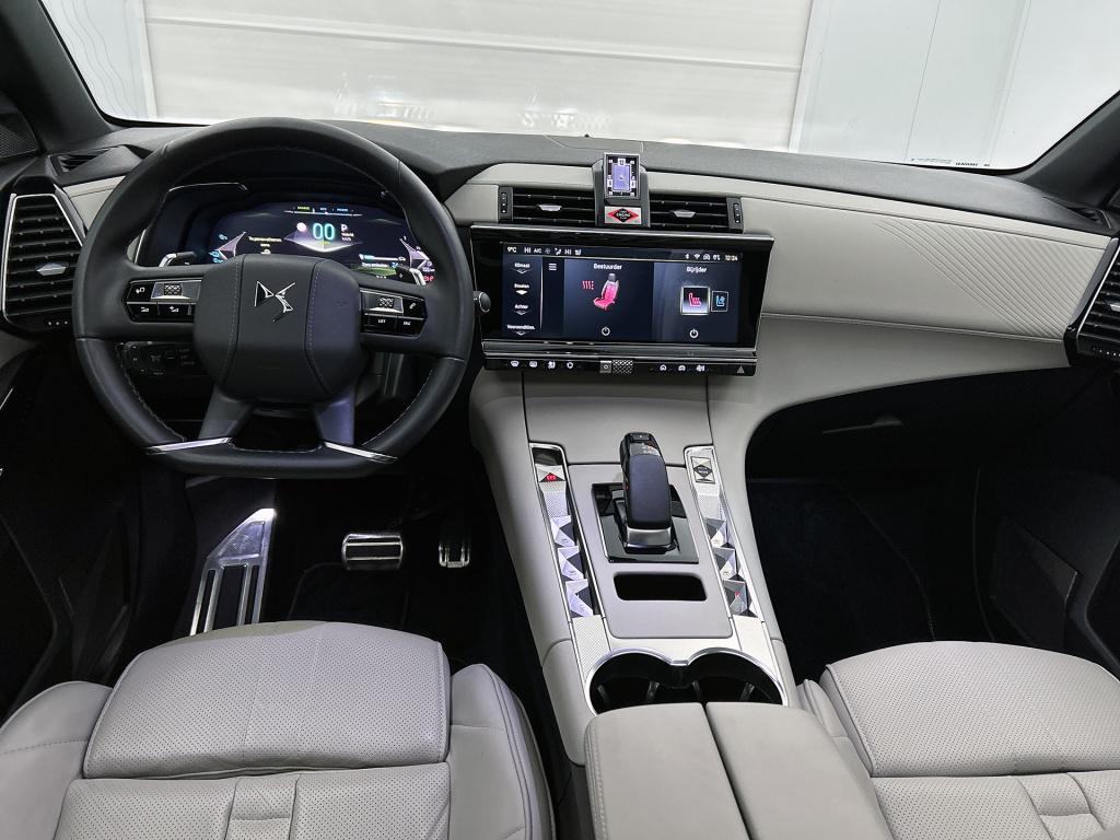 Ds Ds 7 e-tense 225 opéra | nappa grijs leder | wegklapbare trekhaak | btw-
