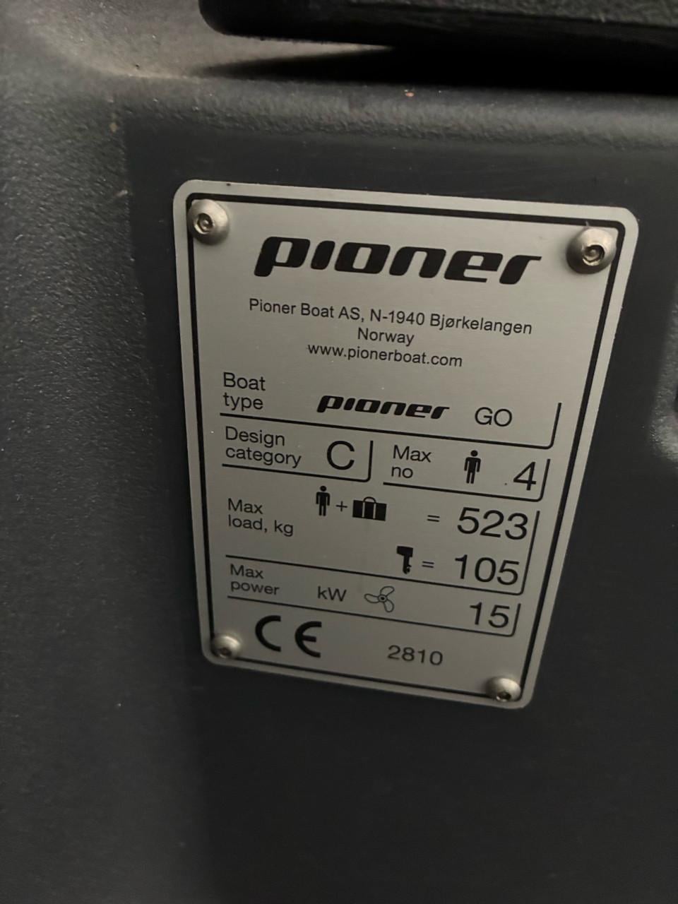 Nieuwe Pioner Go consoleboot.