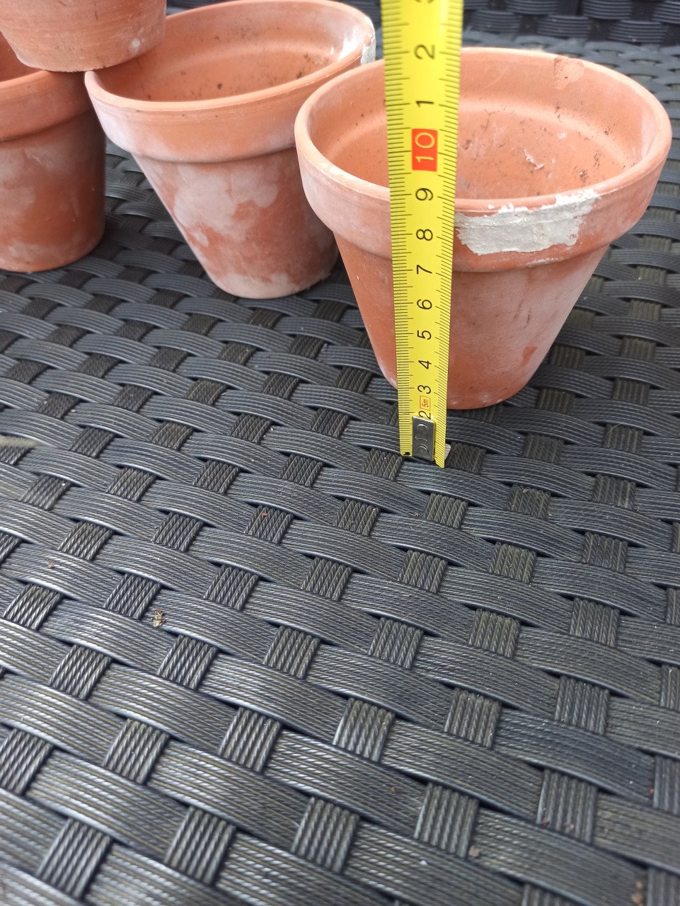 Bloempotjes (14x) terracotta