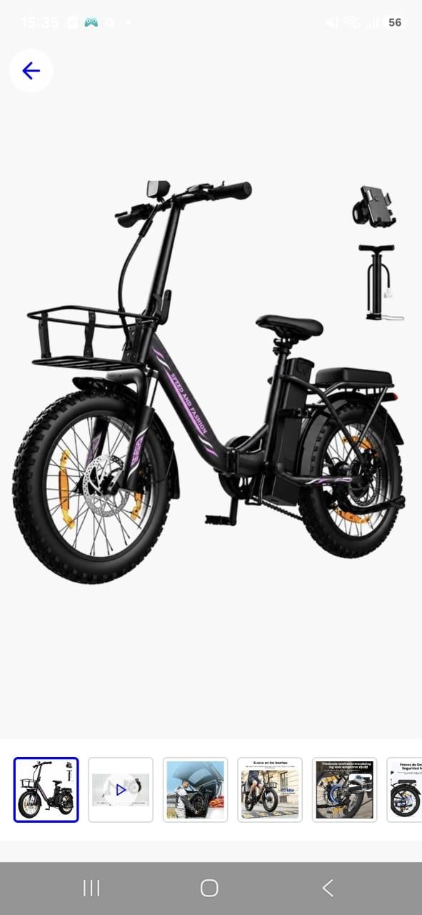 Fatbike vouwfiets