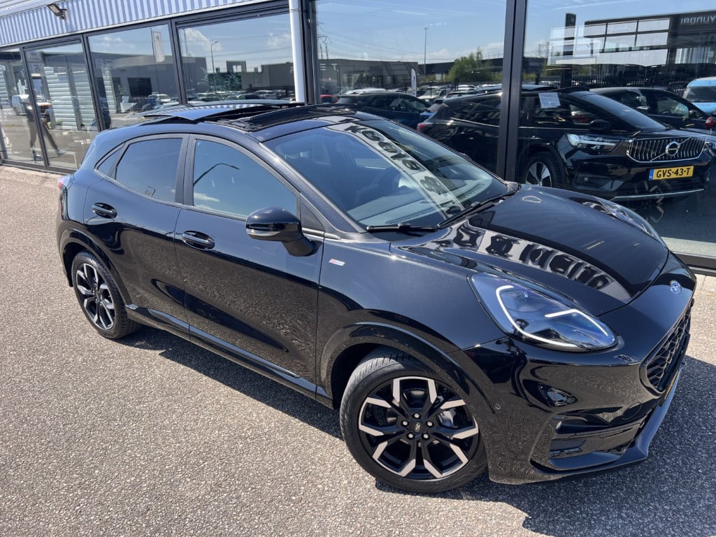 Ford Puma 1.0i ecoboost hybrid 125pk st-line x , pano dak , winterpack