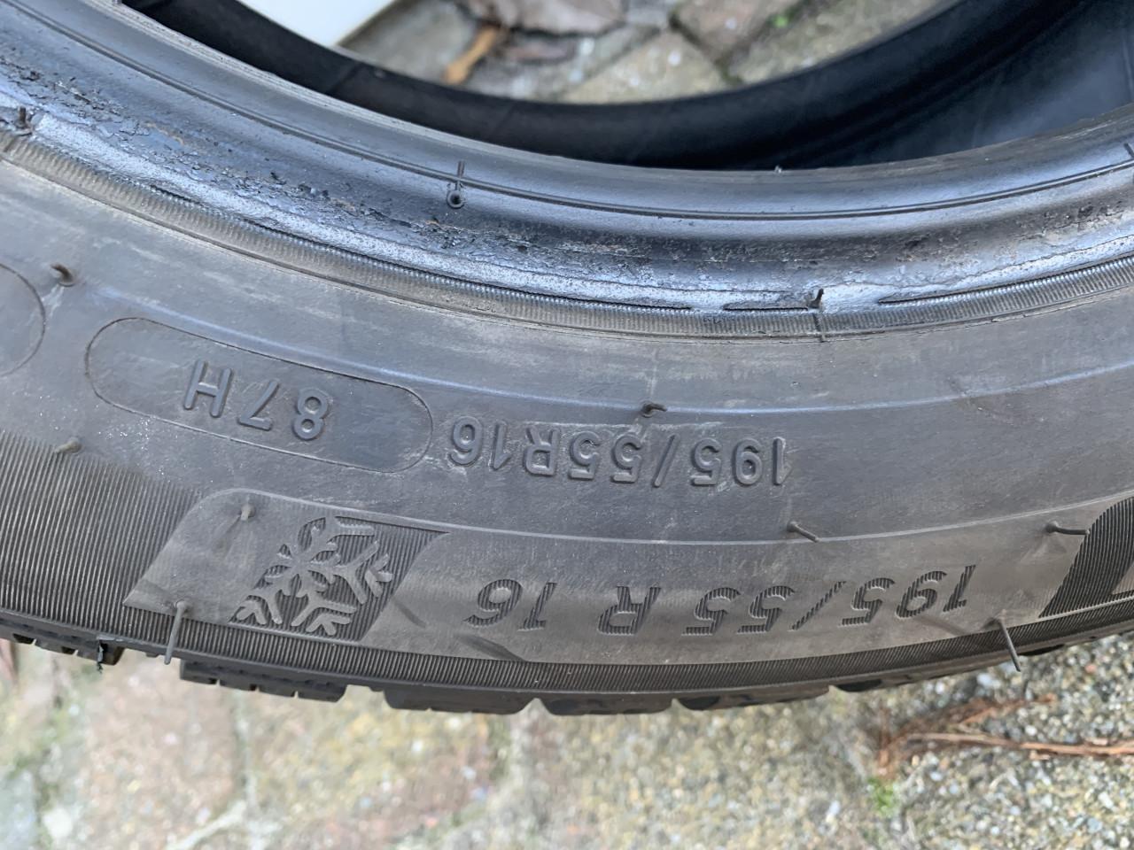 Winterbanden Michelin 195/55 R 87H