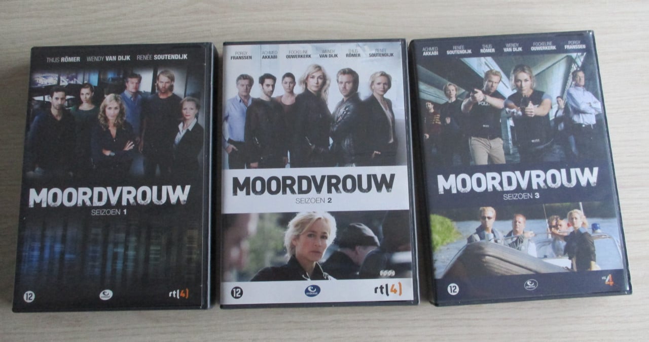 Moordvrouw Seizoen  1 tot 3        (ZGAN)