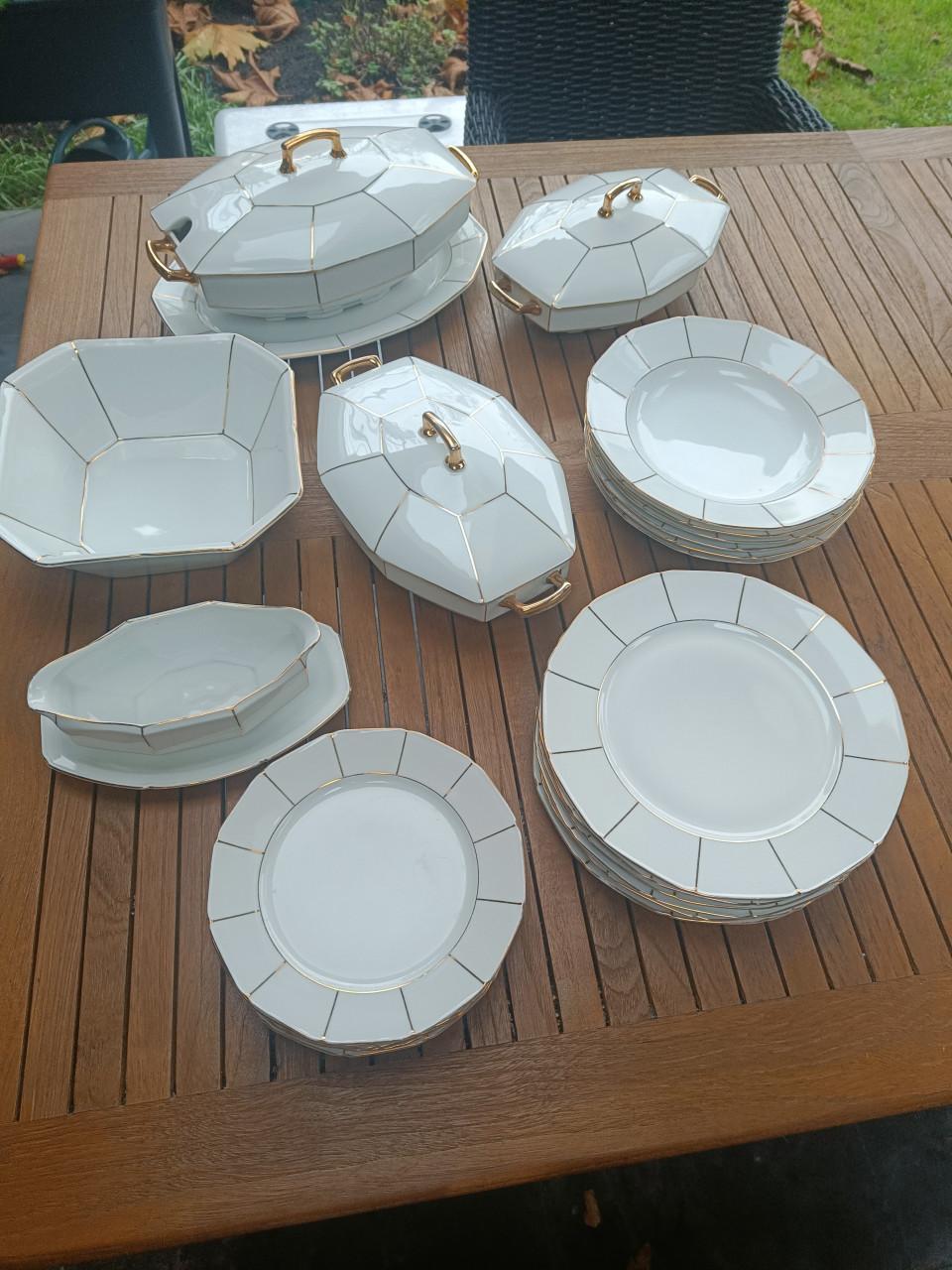 Eetservies voor 6 personen Czecho Slovakia