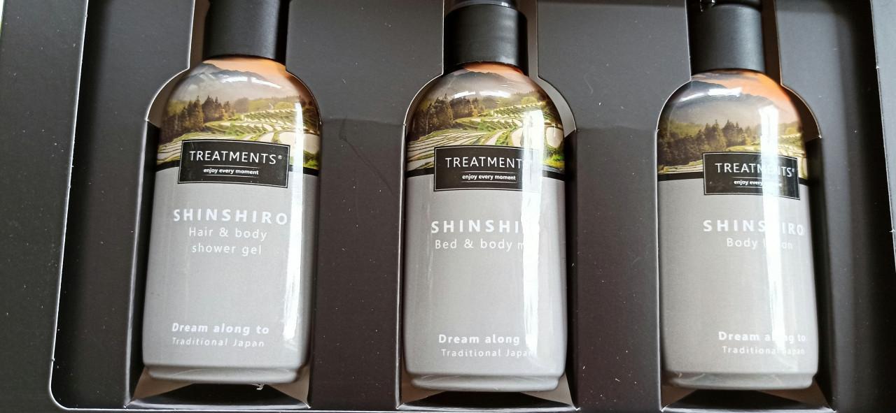 TREATMENTS box, 3 prod. €6 - Shinshiro / Mahayana / Uyuni