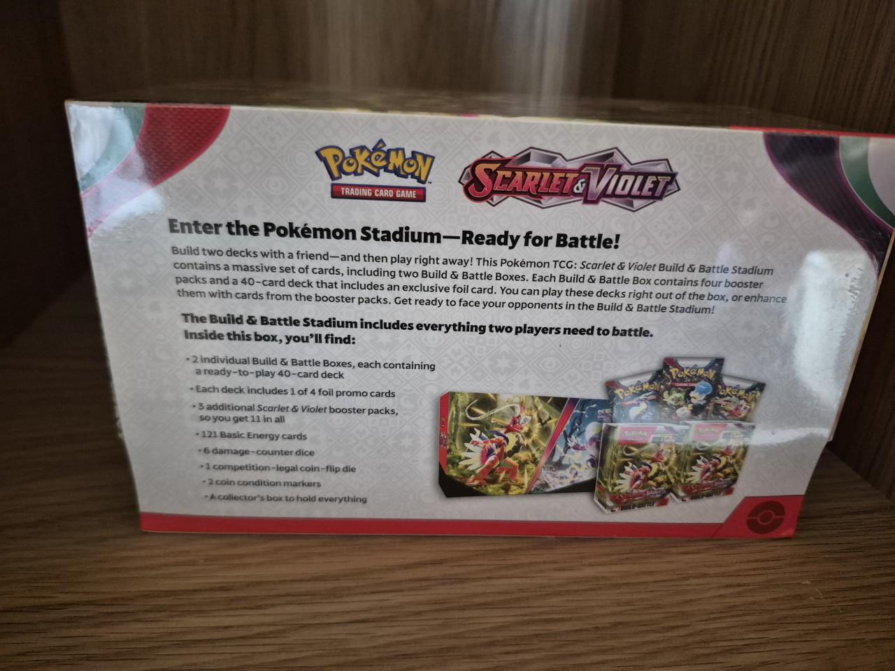 Pokemon Buuld and Battle Box- Scarlet en violet