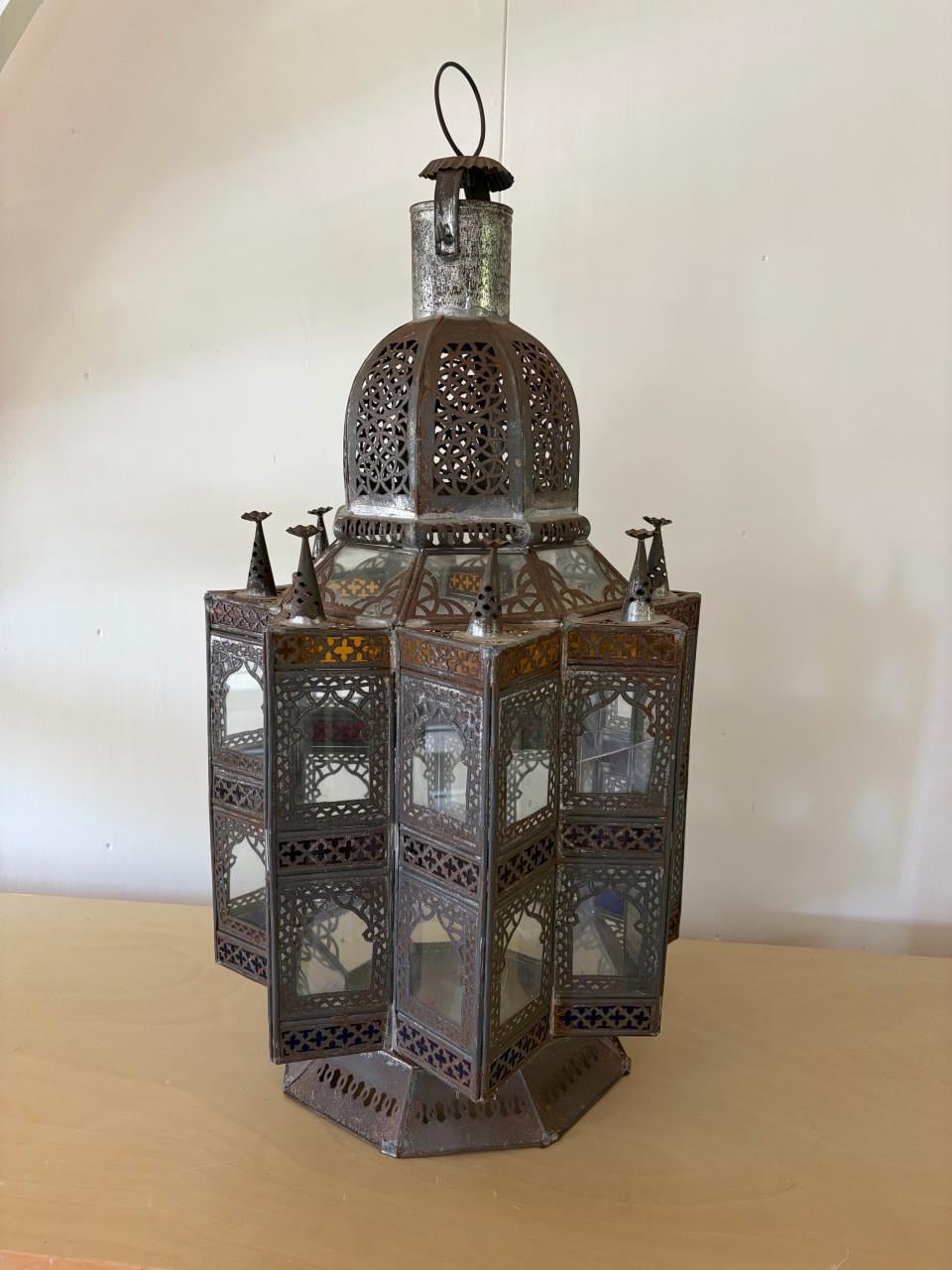 Grote Marokkaanse lamp / lantaarn