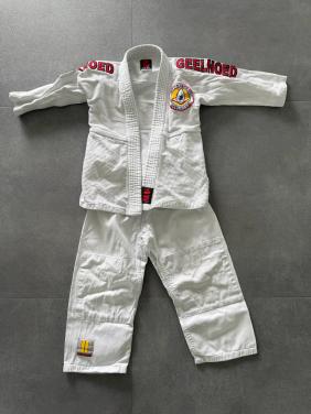 Geelhoed Judo Pak Wit Kindermaat 120 – Compleet Judopak