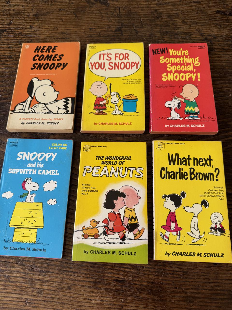 Snoopy Strip boekjes jaar 1972