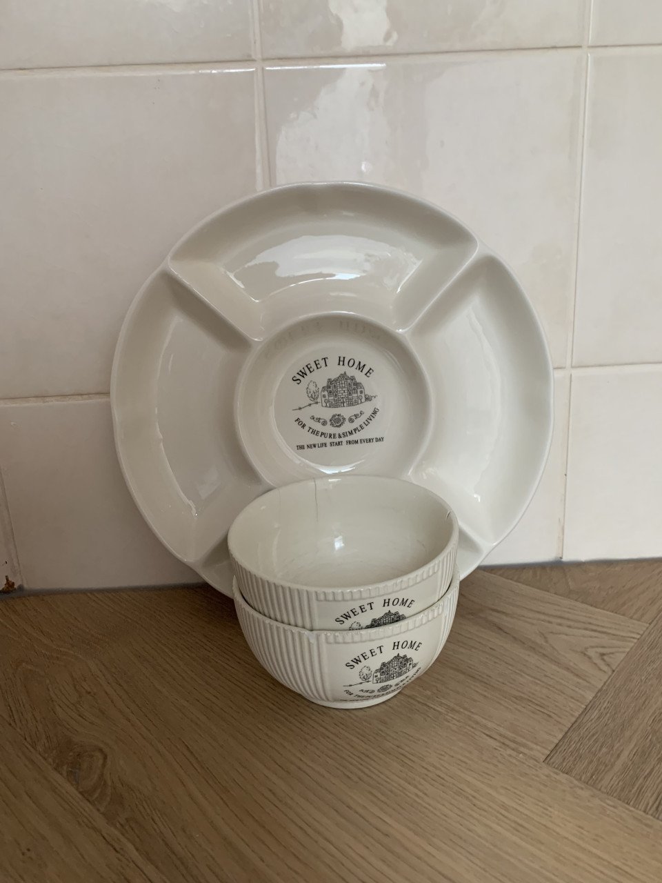 Servies sweet home