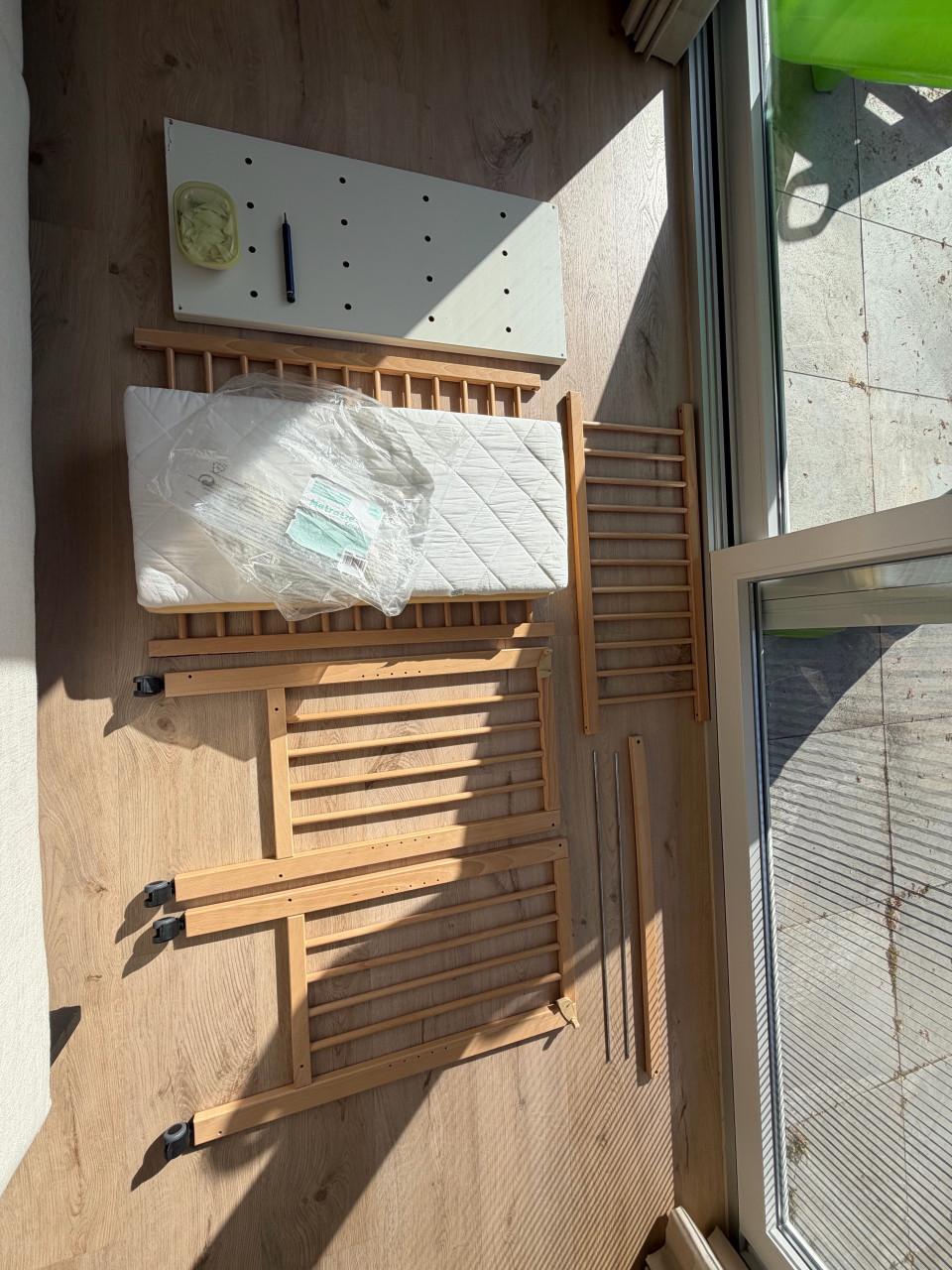 Fillikid wieg en co-sleeper 90x40