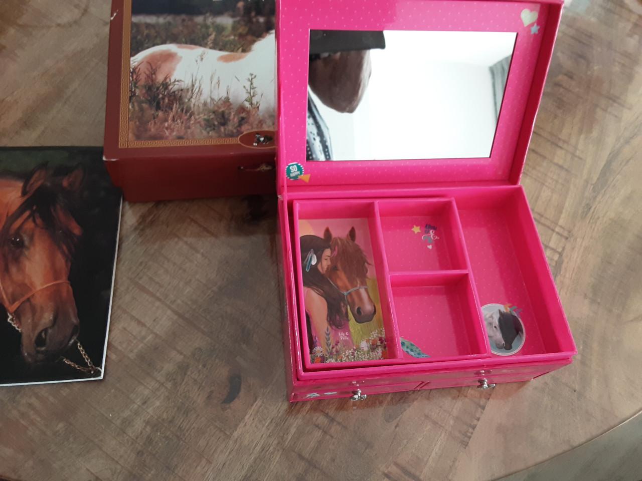 Doos vol met stikkers en sieraden dood samen voor 6 euro