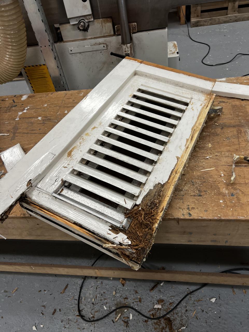 Hout rot sanering/ timmerwerk