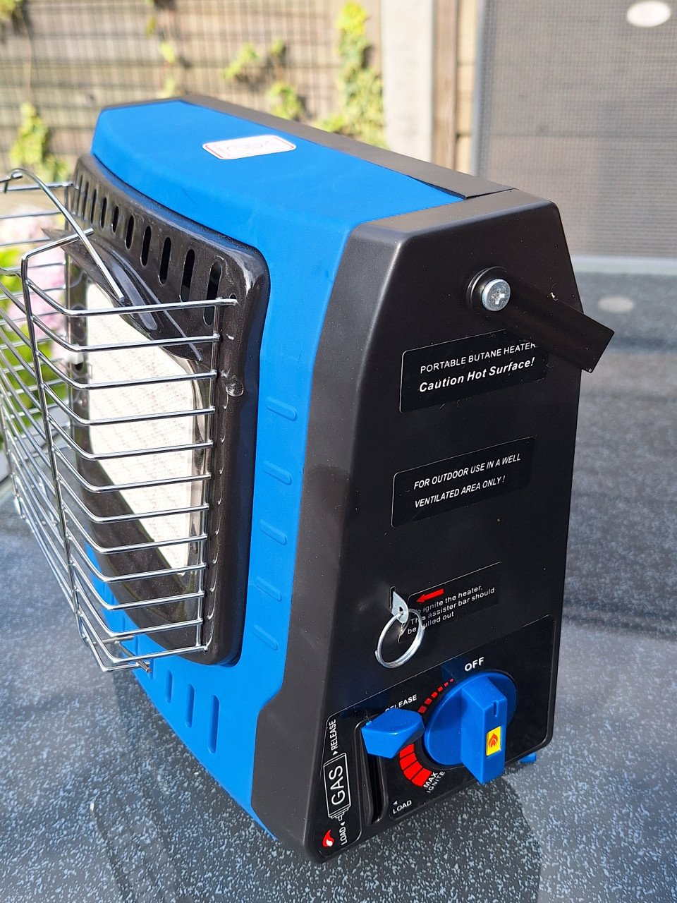 Gaskachel Kampa
