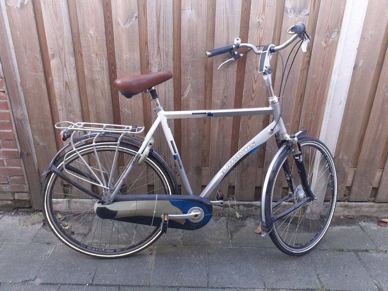Hoge Herenfiets 28inch ** BATAVUS **. 61 cm..
