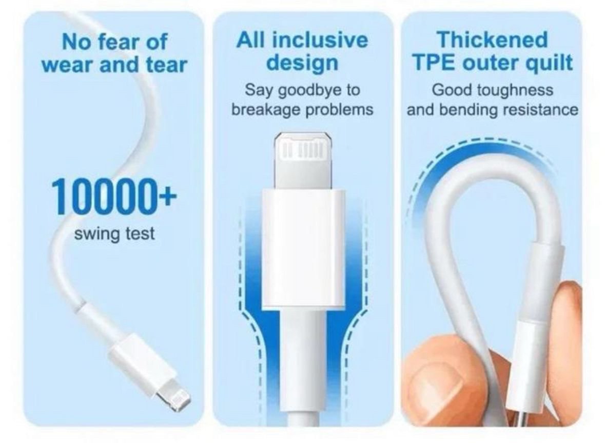 USB-C 20W snellader-set voor iPhone Apple lader -nieuw-