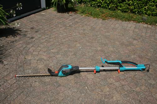 Elektrische telescopische heggenschaar