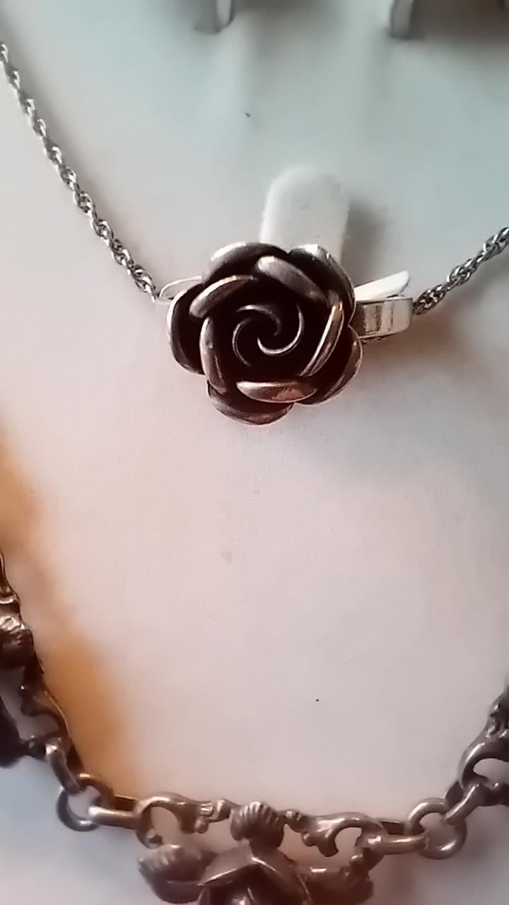 Valentijn kado zilver roos