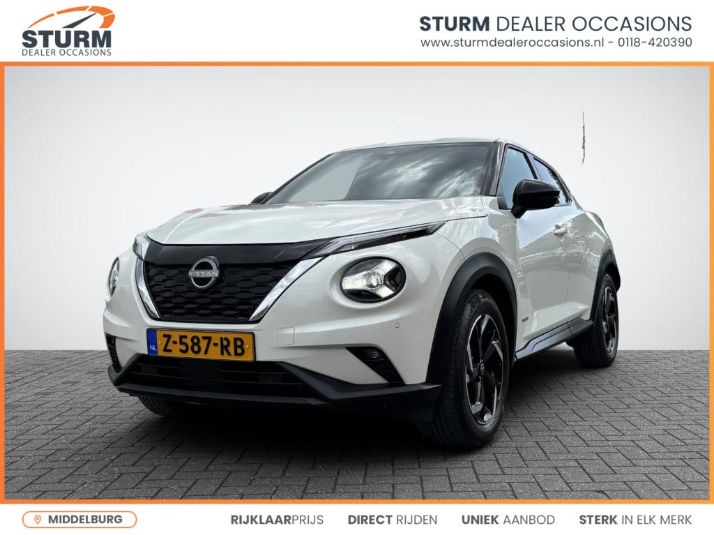 Nissan Juke 1.6 hybrid n-connecta | navigatie | camera | keyless entry | le