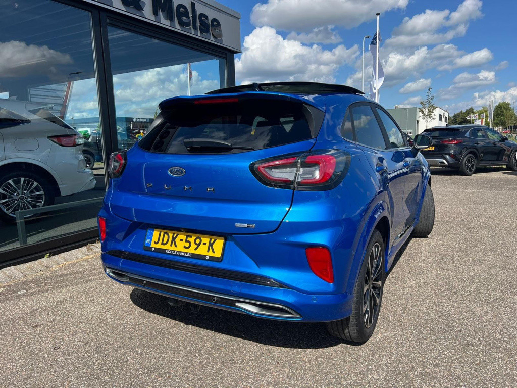 Ford Puma 1.0i ecoboost hybrid 125pk st-line vignale, pano, trekhaak