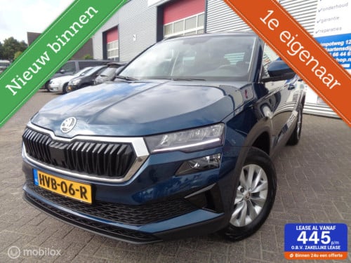 Skoda Karoq 1.0 tsi business edition/airco/stoel+stuur verw/full led/apple 