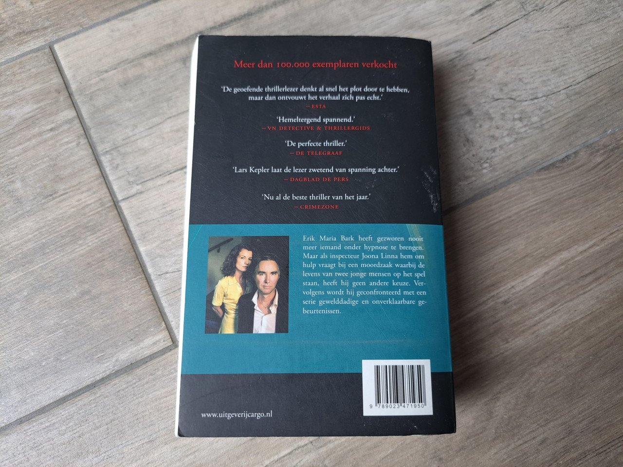 Thriller Hypnose van Lars Kepler