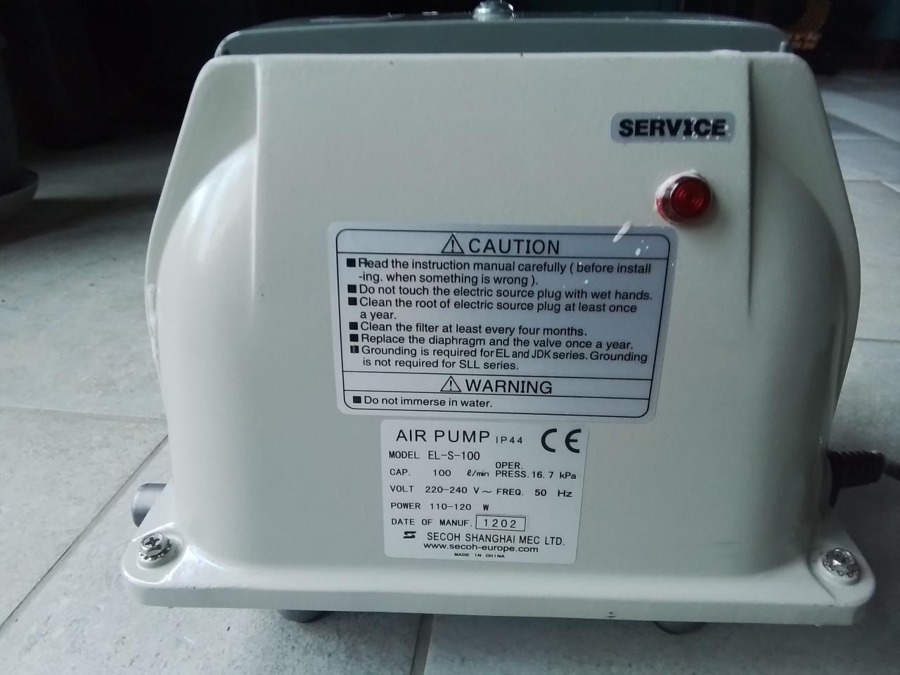 Secoh luchtpomp E-L-S 100