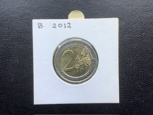 België 2 euro 2012 Queen Elisabeth Competition 1937-2012.