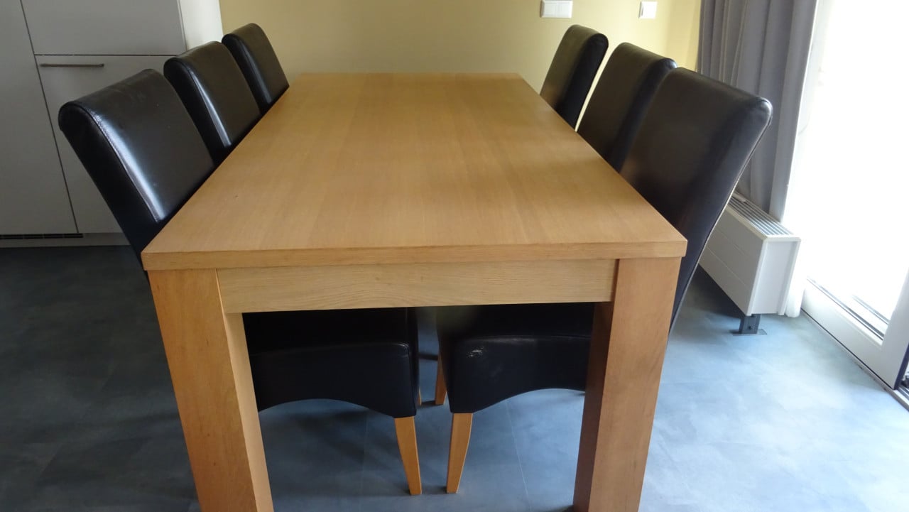 Eethoek +6 stoelen
