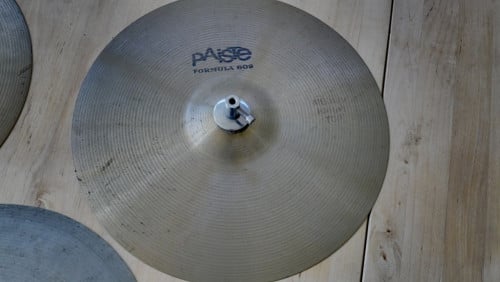 Hihat set, Vintage Paiste 602, 14 inch set; gebruikt maar goed.!