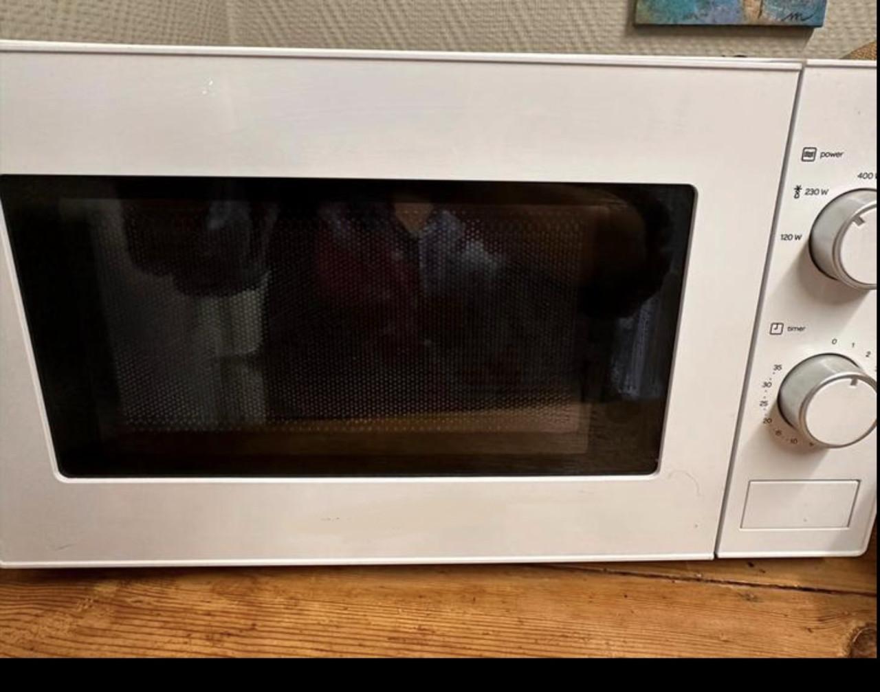 Nieuwe magnetron – handig en overzichtelijk