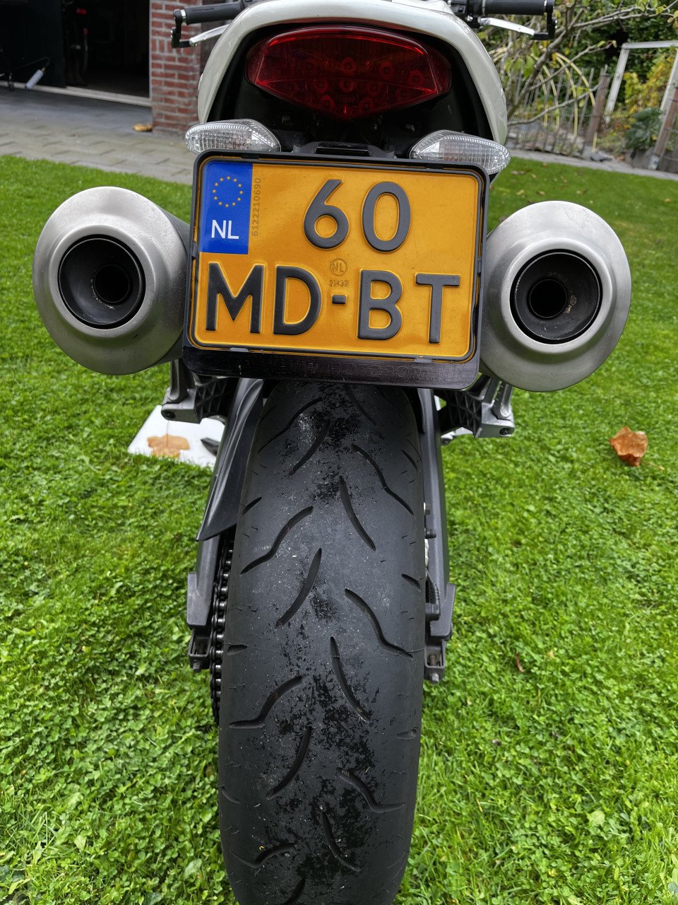 Ducati Monster 696+, 01-05-25 beurt gehad